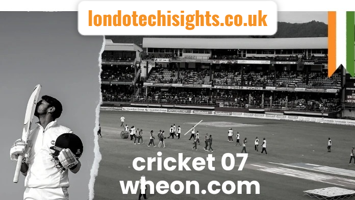 wheon cricket 07