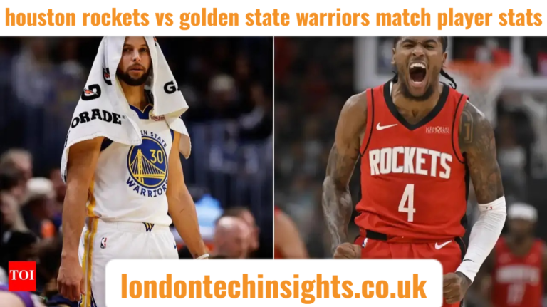 Houston Rockets vs Golden State Warriors match player stats