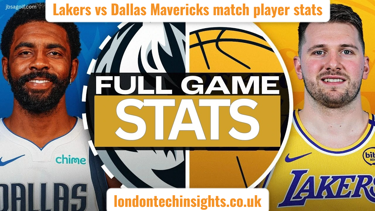 Lakers vs Dallas Mavericks match player stats