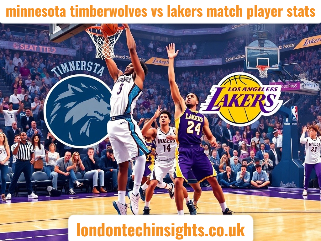 Minnesota Timberwolves vs Lakers match player stats