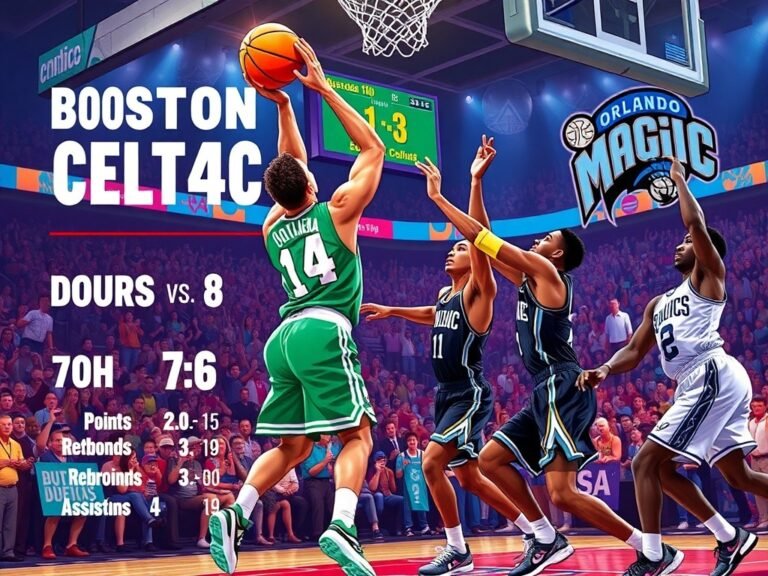 Boston Celtics vs Orlando Magic match player stats