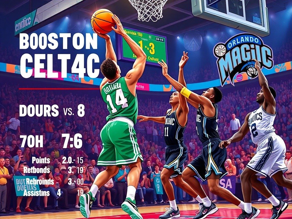 Boston Celtics vs Orlando Magic match player stats