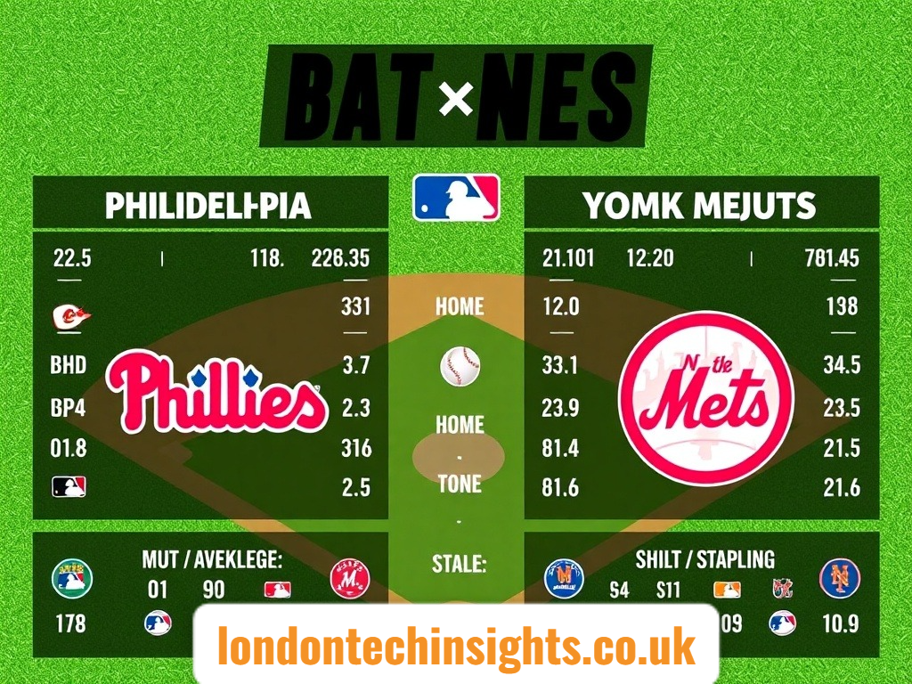 Phillies vs Mets match player stats