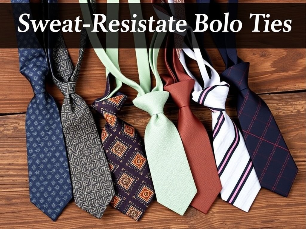 Sweat Resistant Bolo Ties