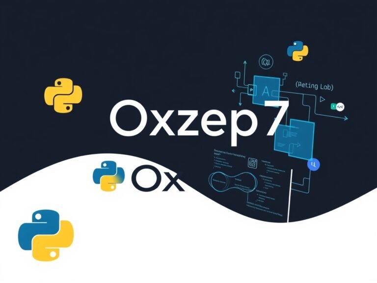 new software oxzep7 python